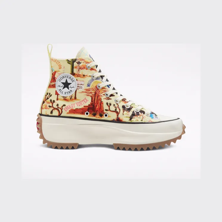 Converse Twisted Resort x Run Star Hike High ‘Tender Yellow’ Tender Yellow/Egret/Light Gum (167895C)