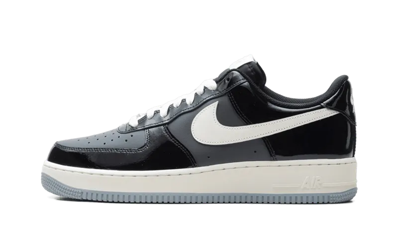 Nike Air Force 1 Low “Black Iron Grey Patent” (IB7676-001)