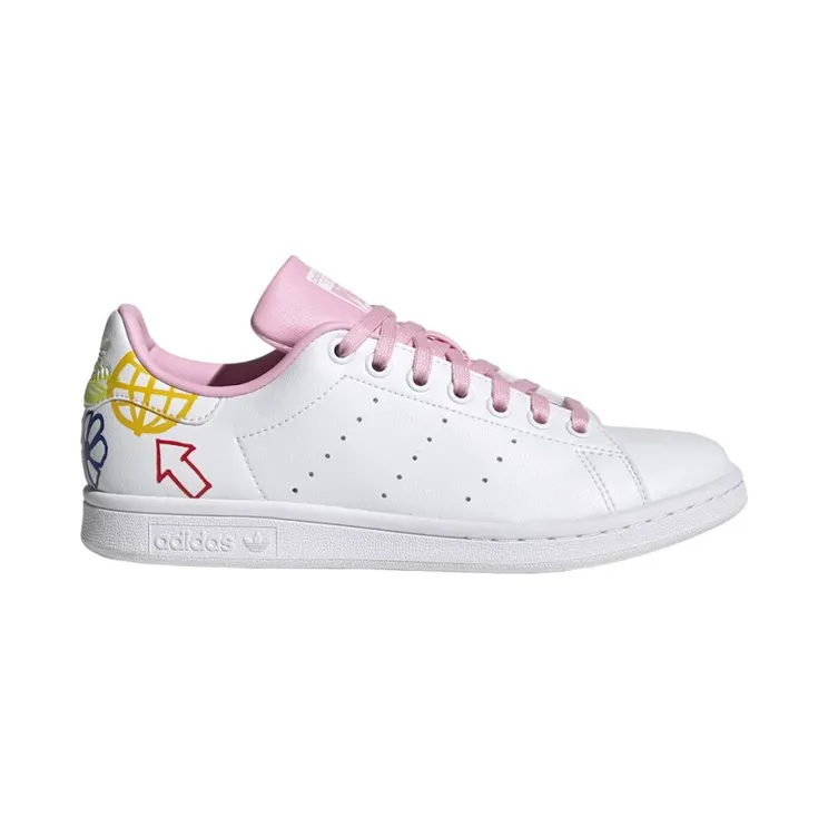 adidas Stan Smith Doodle White Pink (FX5680)