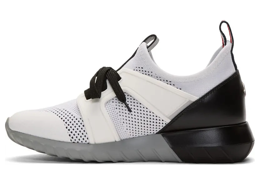 Moncler White Emilien Sneakers (E209A 10141 00 02S0Q) (3)