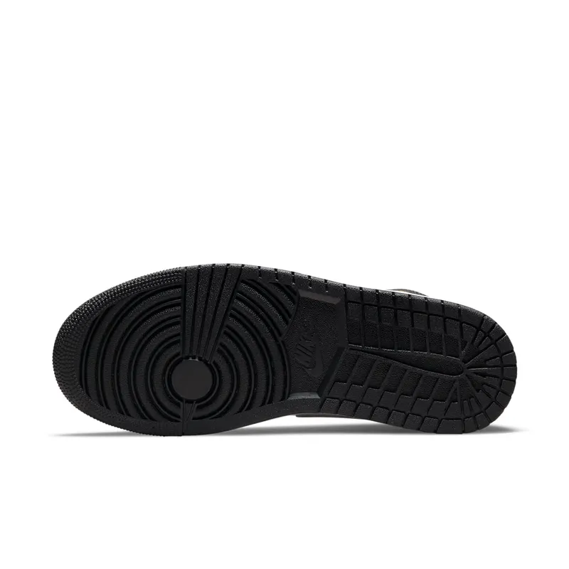 Air Jordan 1 Mid White Pollen Black (554724-177)