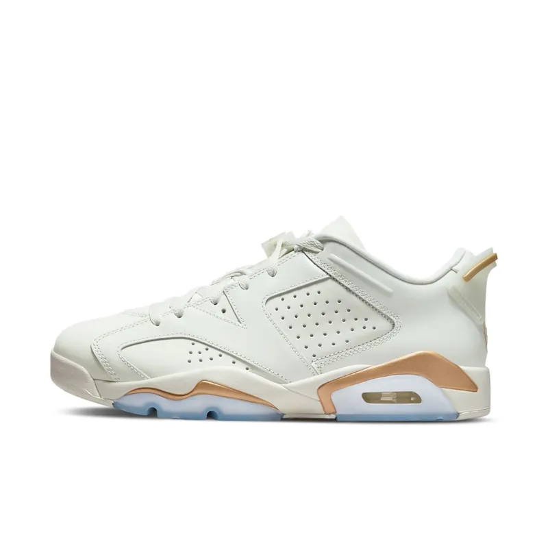 Air Jordan 6 Low Chinese New Year – “White / Light Blue / Bronze” (DH6928-073)