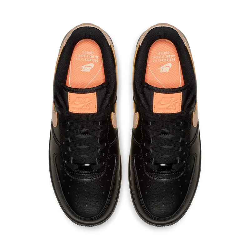 Nike Air Force 1 Low ’07 LE Black Crimson Tint (315115-039)