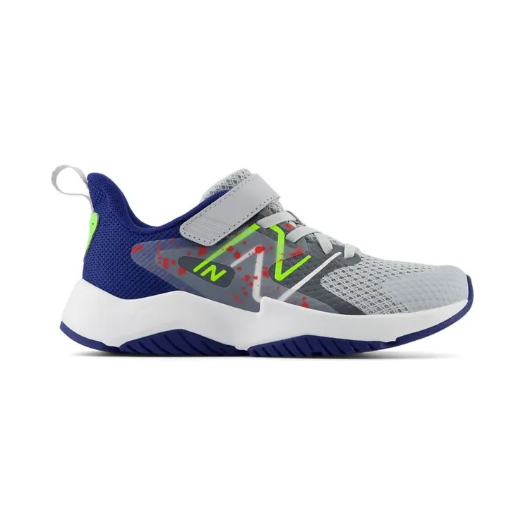 New Balance Rave Run v2 Bungee Lace Granite Inkwell Pixel Green (YTRAVKG2)