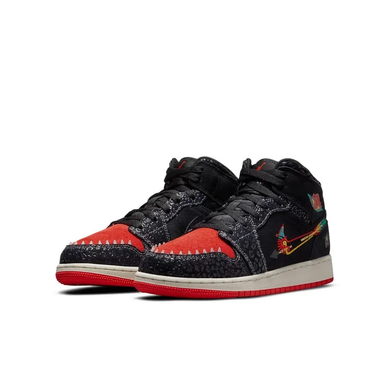 Jordan 1 Mid Siempre Familia (GS) (DN5121-001)