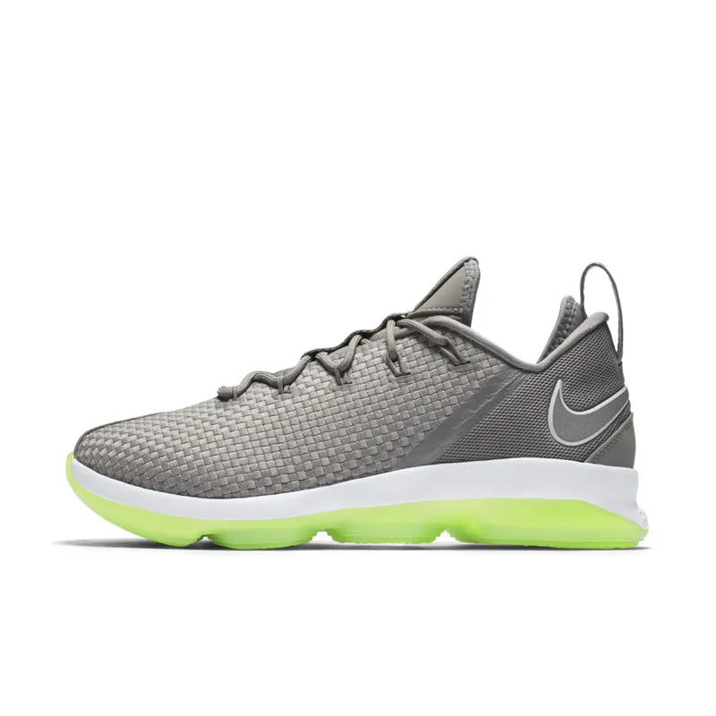 Nike LeBron 14 Low Dunkman Dust/Reflect Silver-Electric Green (878636-005)