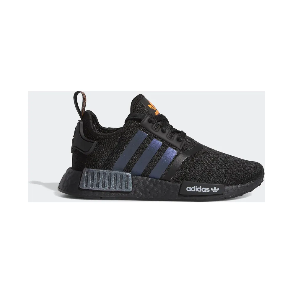 adidas NMD R1 Core Black Solar Orange (GS)