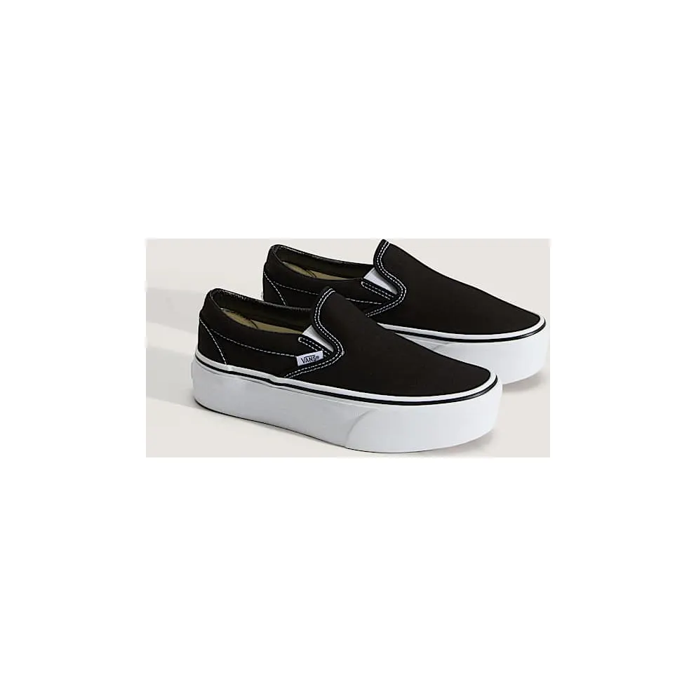 Vans Classic Slip-On Stackform Black White (VN0A7Q5RBMX)