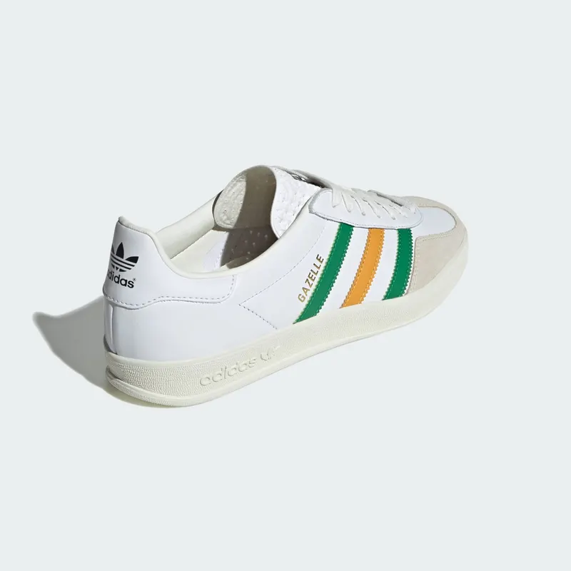 Adidas Gazelle Indoor “Collegiate Green Preloved Yellow” (IE9092)