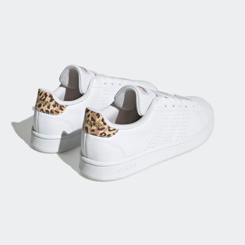 Adidas Advantage Base Cloud White / Cloud White / Gold Metallic (H03791)
