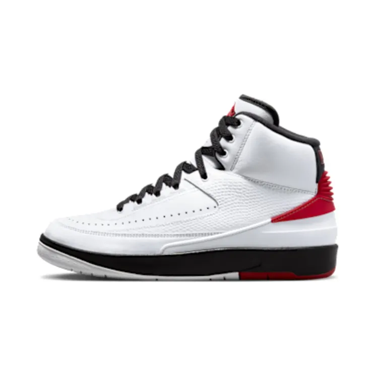 Jordan 2 Retro Chicago (2022) “White / Black / Varsity Red” (DX4400-106)