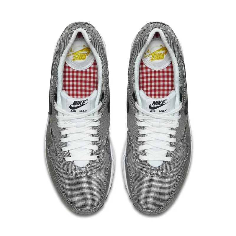 Nike Air Max 1 Canvas White Black Picnic Pack (512033-103)