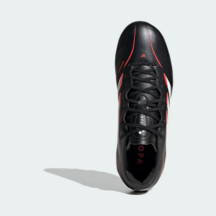 adidas Copa Pure IV League Firm Ground Football Boots Kids “Core Black / Cloud White / Lucid Red” (JR6265)