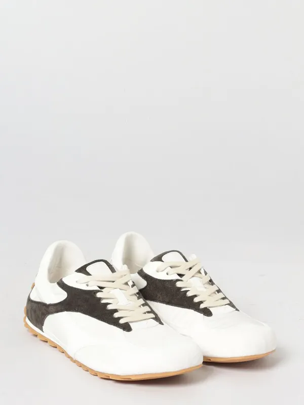 Bottega Veneta Orbit Nylon and Suede White (867944V3MS29163)