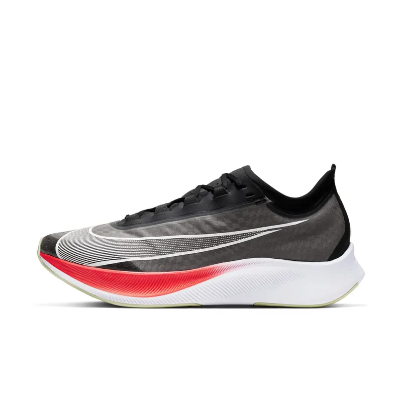 Nike Zoom Fly 3 Black Black/Laser Crimson/Olive Aura (AT8240-003)