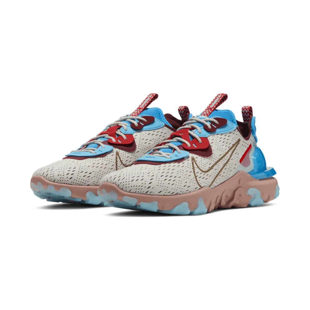 Nike React Vision Light Bone Terra Blush Photo Blue (2020) (CD4373-001)