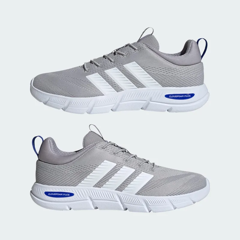 Adidas CLOUDFOAM FLEX-ELASTISCHE Lace-up Shoes Grey Two / Cloud White / Glory Grey (HQ2546)