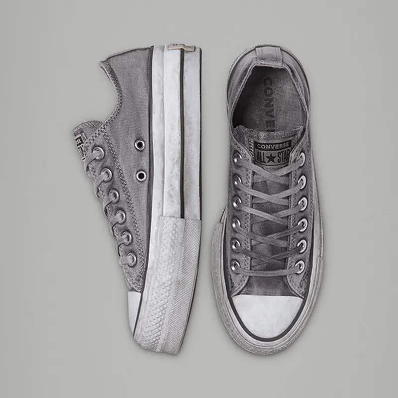 Converse Chuck Taylor All Star Lift Smoked Canvas Low Top (563112C)