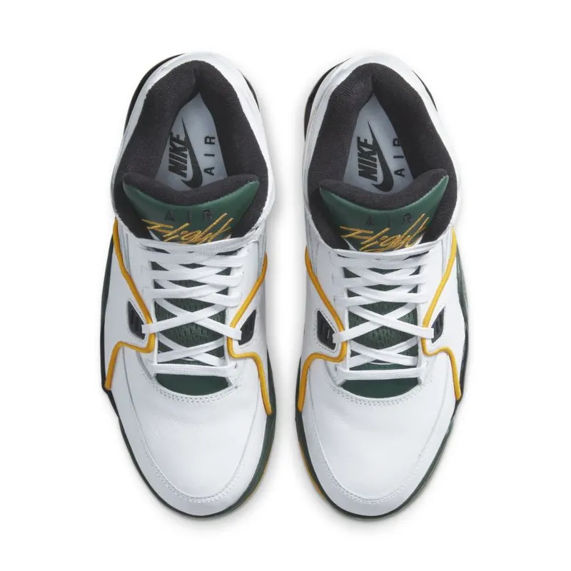 Nike Air Flight 89 White White/Fir/Black (CN0050-100)