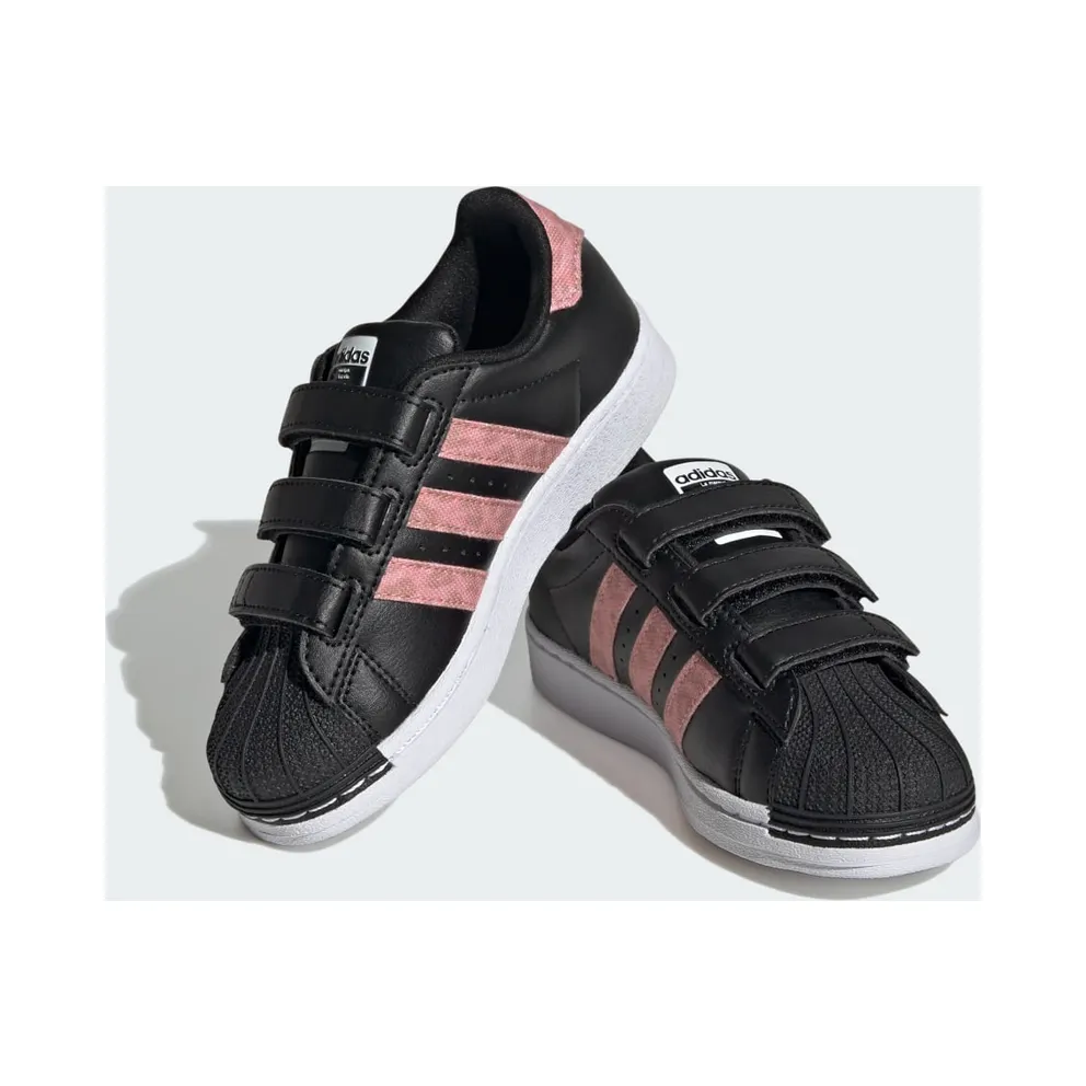 adidas Superstar Comfort Closure Kids Core Black / Core Black / Gold Metallic (ID7264)