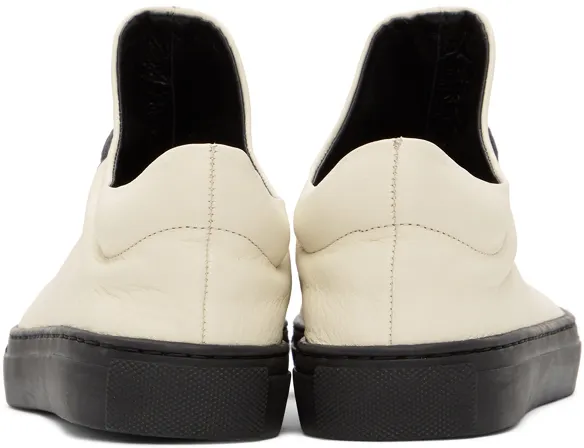 Y’s Leather Slip-On “Off-White” (YT-E40-730)