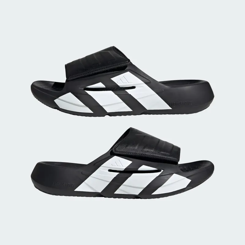 adidas Lightblaze Slides Black White (JR1253)