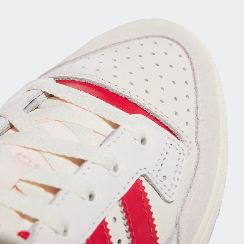 Adidas Centennial 85 Low Cloud White / Scarlet / Cream White (HQ6278)