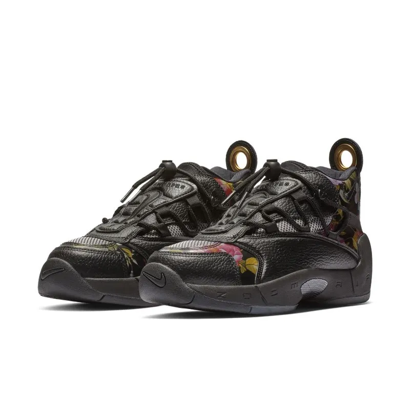 Nike Air Swoopes 2 Floral (W) Black/Black-Metallic Gold (917592-002)