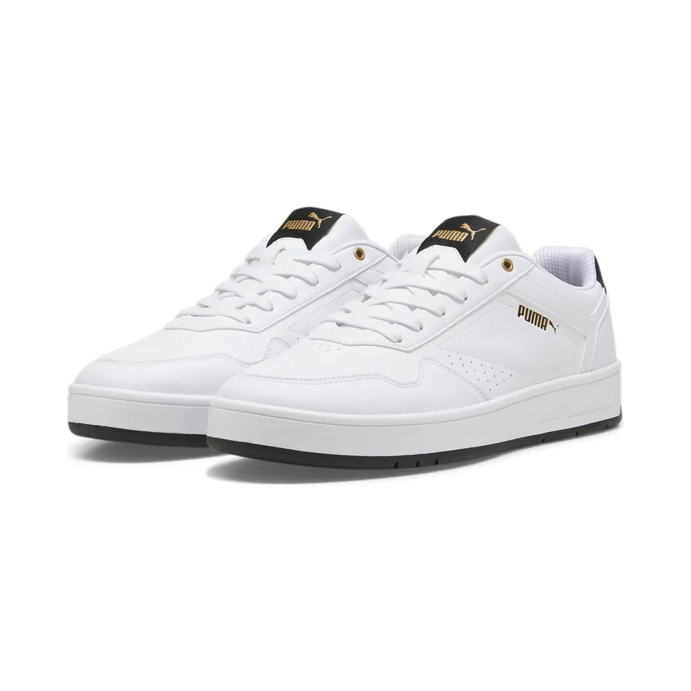 Puma Court Classic “Puma White / Puma Black / Puma Gold” (395018_07)
