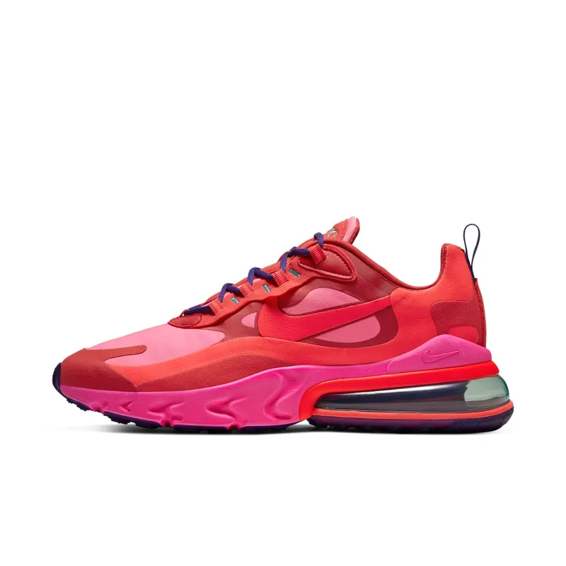 Nike Air Max 270 React Electronic Music Mystic Red/Pink Blast/Habanero Red (AO4971-600)