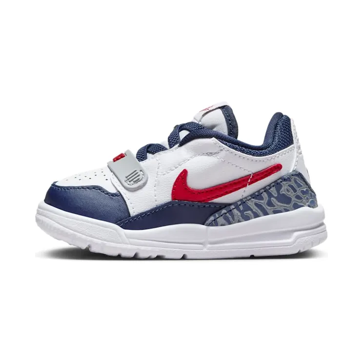 Jordan Legacy 312 Low White Midnight Navy Wolf Grey Varsity Red (CD9056-164)
