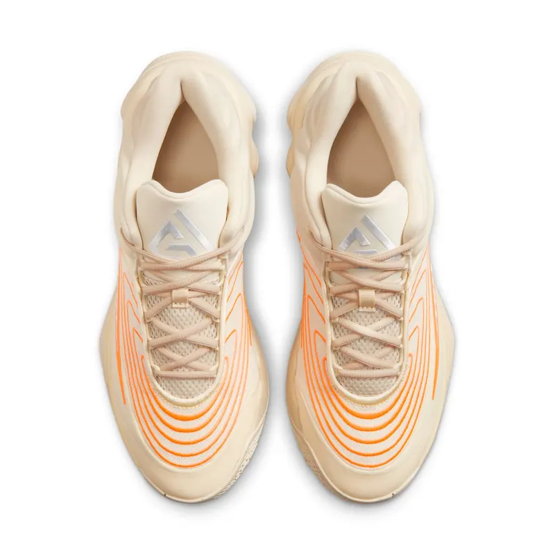 Nike Giannis Immortality 4 Light Khaki Alabaster Total Orange White (FQ3680-200)