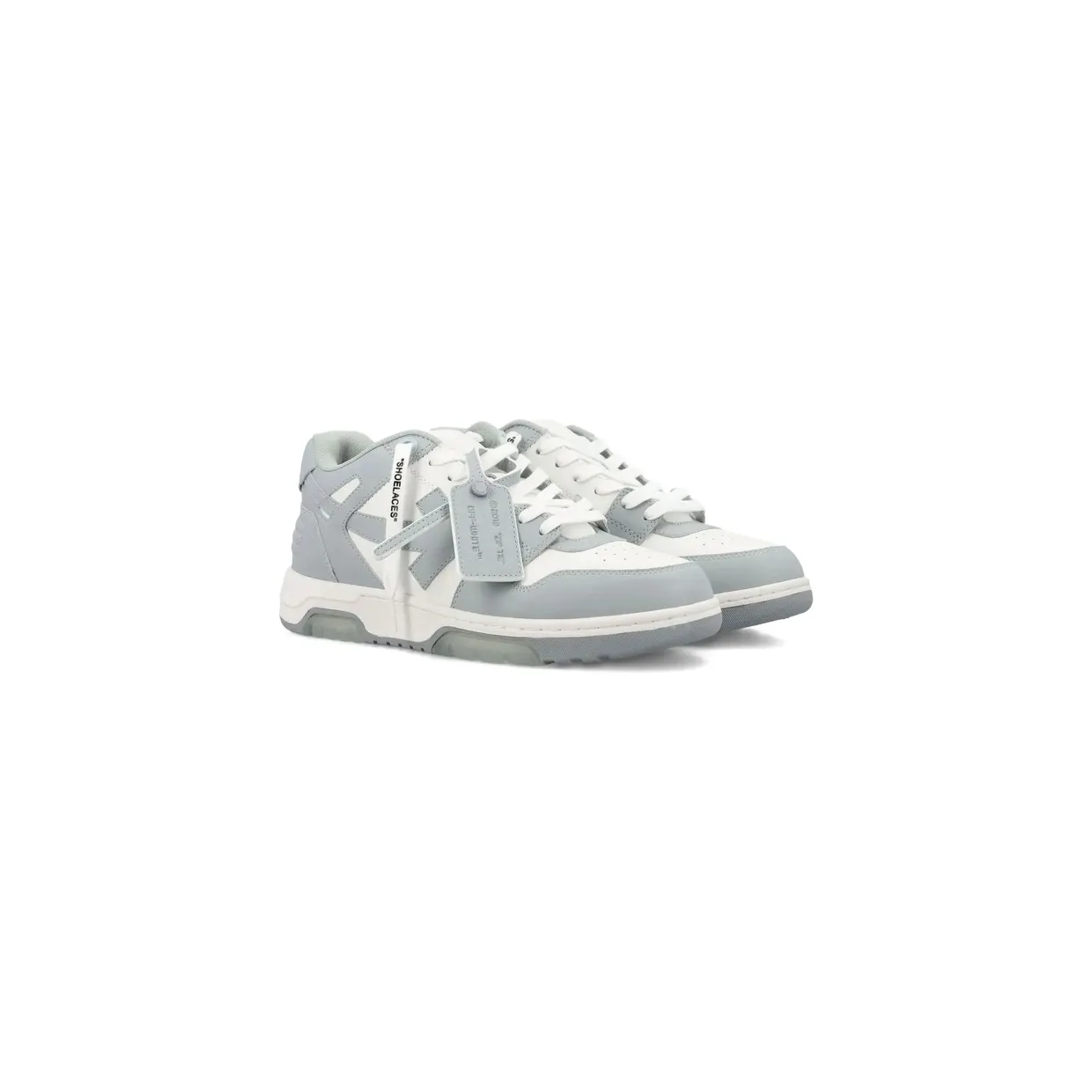 Off-white Out of Office Leather “White/Grey” (M189C9L007 WHGRE) (3)
