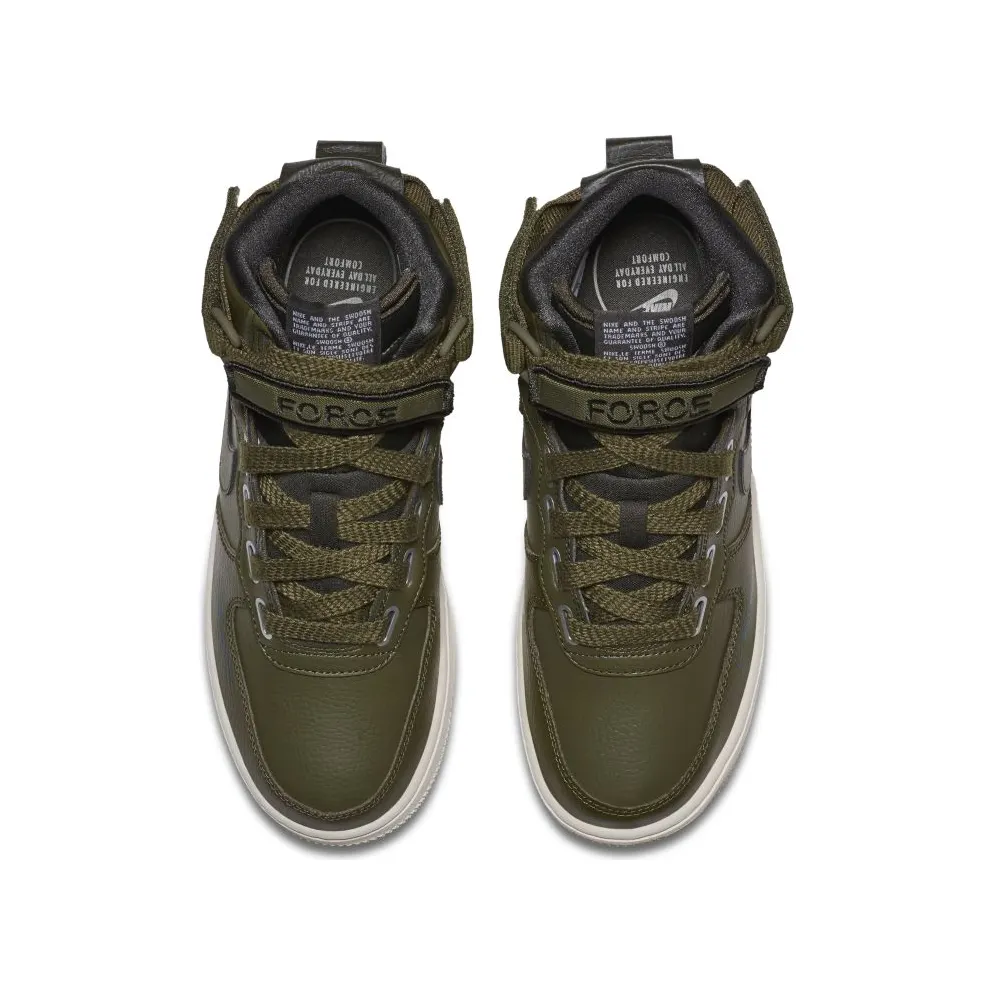 Nike Air Force 1 High Utility Olive Canvas (W) Olive Canvas/Olive Canvas-Light Cream-Sequoia (AJ7311-300)