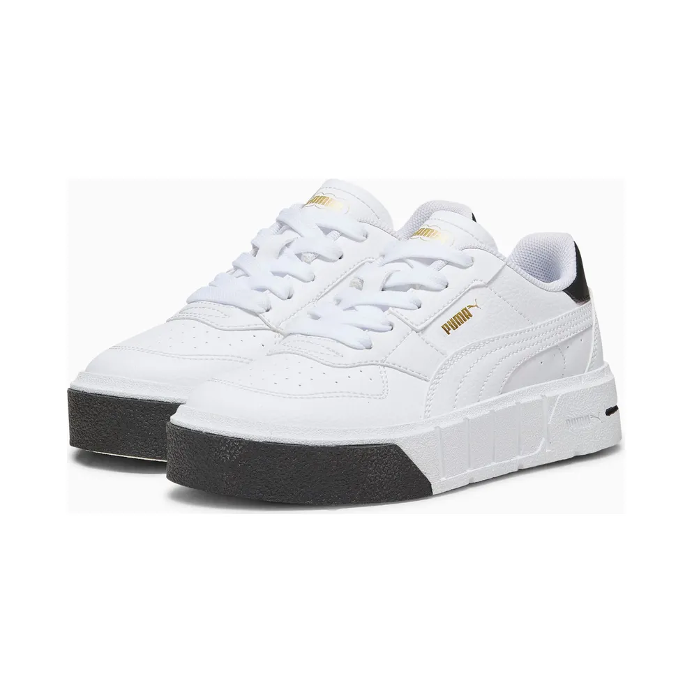 Puma Cali Court leren White/Black (394385-01)