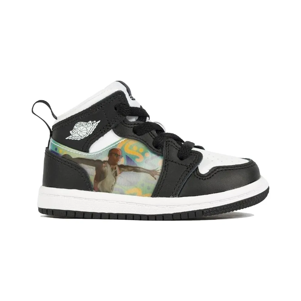 Jordan 1 Mid Baby/Toddler Black (DR9494-001)