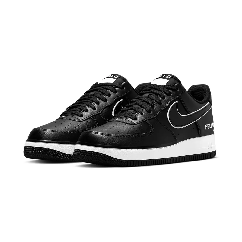 Nike Air Force 1 Low ’07 LX Hello Black – “Black / White / Black” (CZ0327-001)
