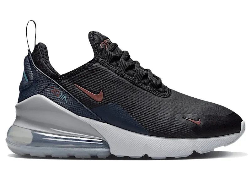 Nike Air Max 270 Black Thunder Blue Dark Pony (FV4070-001)