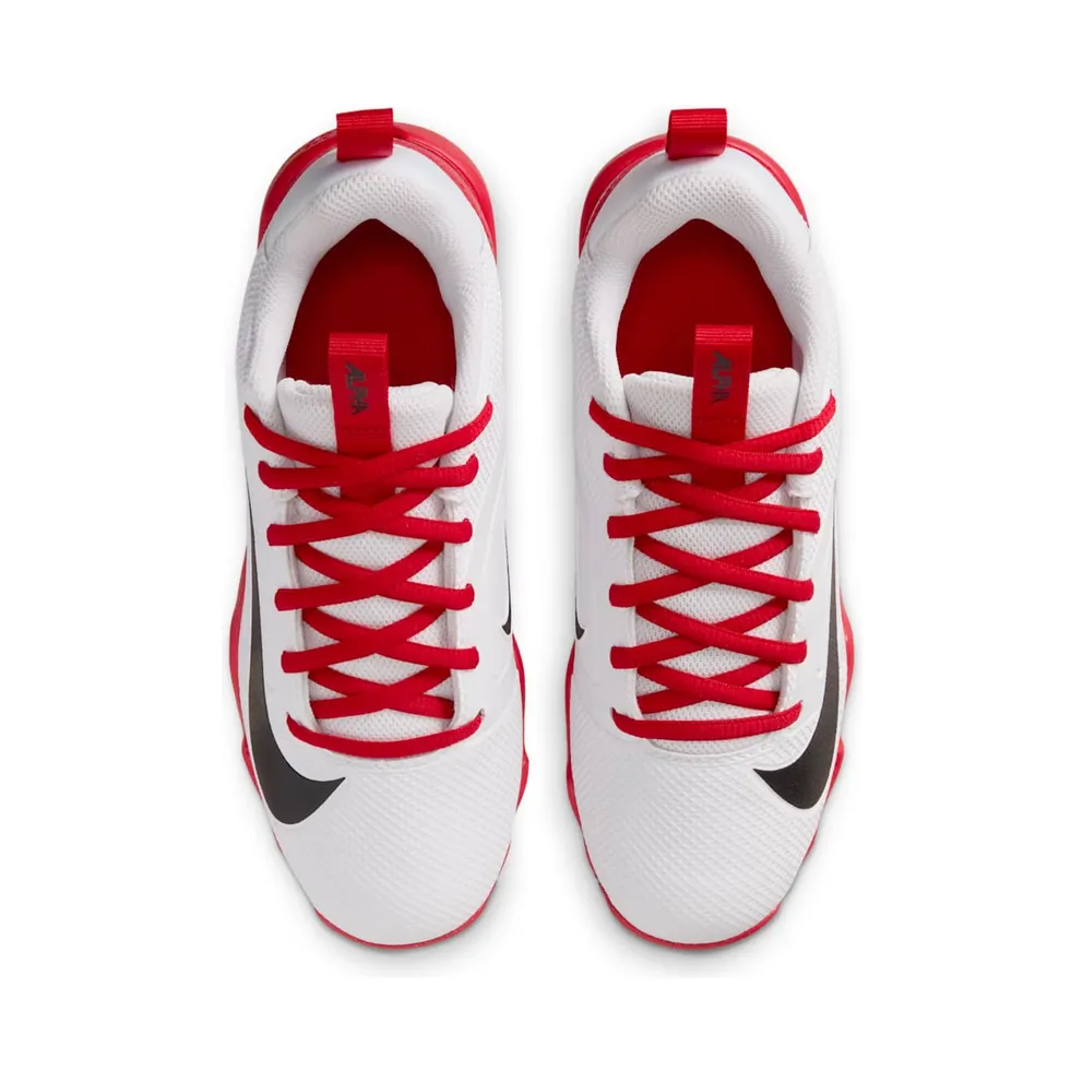 Nike Alpha Menace 4 Shark White University Red Black (HV8057-101)