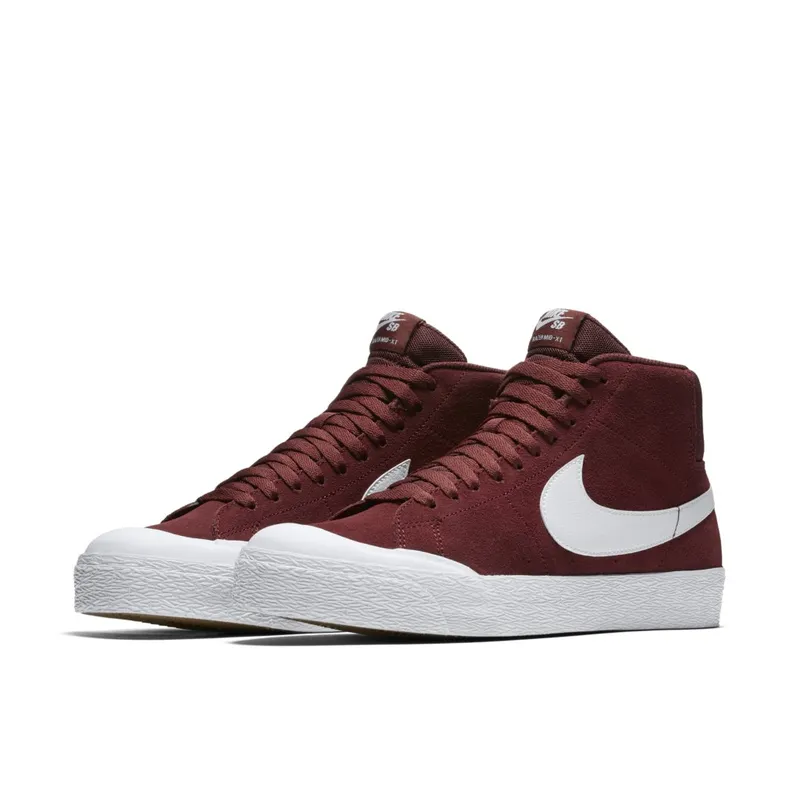 Nike SB Zoom Blazer Mid Dark Team Red Dark Team Red/White (876872-619)