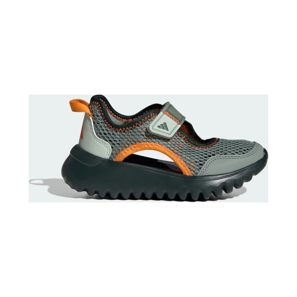 adidas Summerflex Shoes Kids “Silver Green / Crew Orange / Impact Orange” (IH8729)