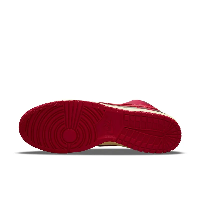 Nike Dunk High 1985 Acid Wash Red – “University Red / Chile Red” (DD9404-600)