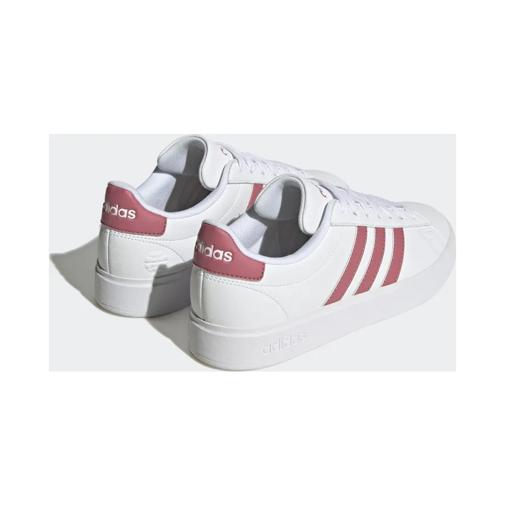 adidas Grand Court 2.0 “Cloud White / Pink Strata / Cloud White” (HP2537)
