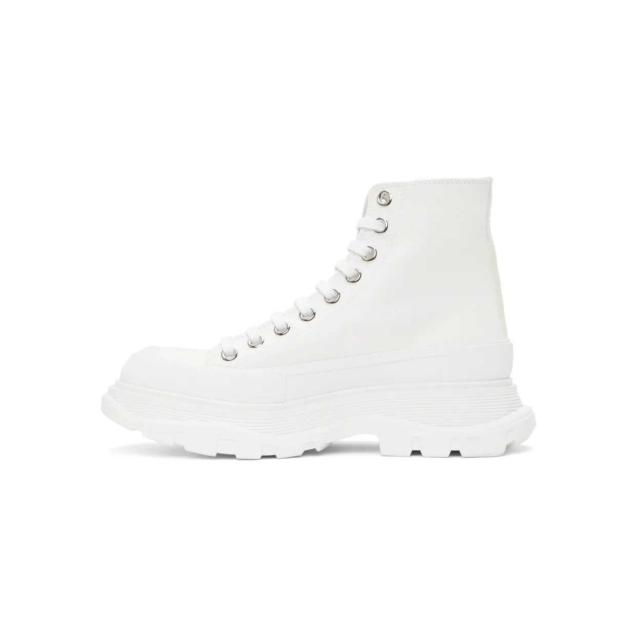 Alexander McQueen Black Tread Slick High Sneakers (611706 W4L32) (3)
