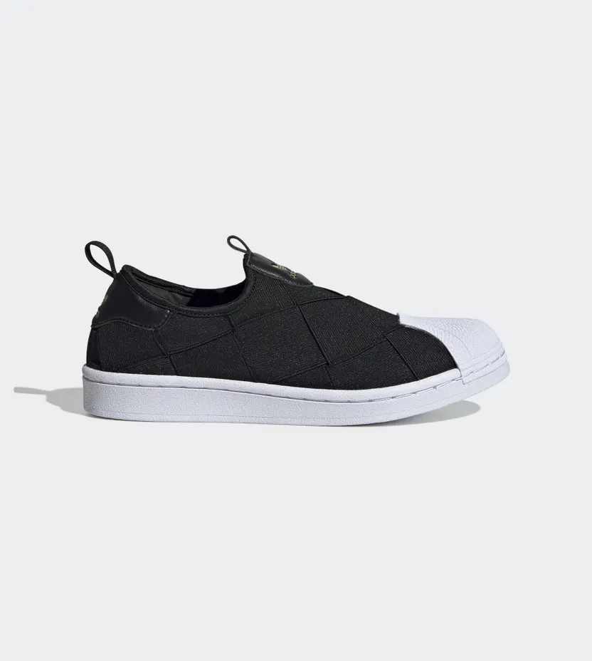 Adidas Superstar Slip-On ‘Black’ Core Black/Cloud White/Gold Metallic (FV3187)