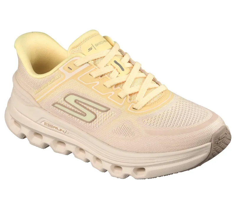 Skechers Slip-ins: GO RUN Glide-Step Arch Fit Sneaker Natuurlijk