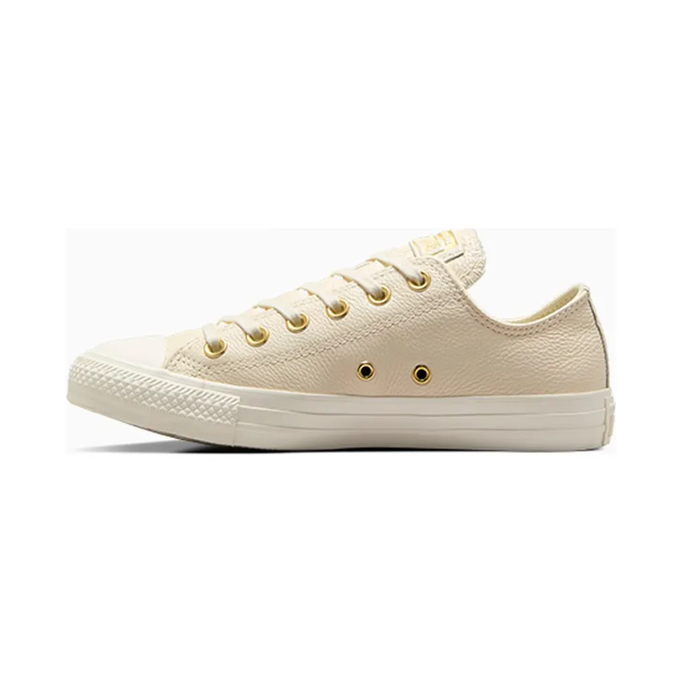 Converse Chuck Taylor All Star Mono Leather Egret/Egret/Gold (A13814C)