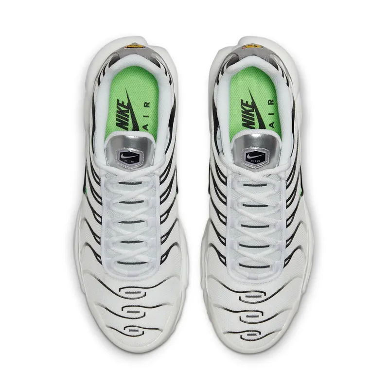 Nike Air Max Plus White – “White / Neon / Black-metallic Silver” (DN6997-100)