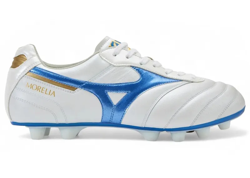 Mizuno Morelia II Elite MD White Laser Blue Gold (P1GA241225)