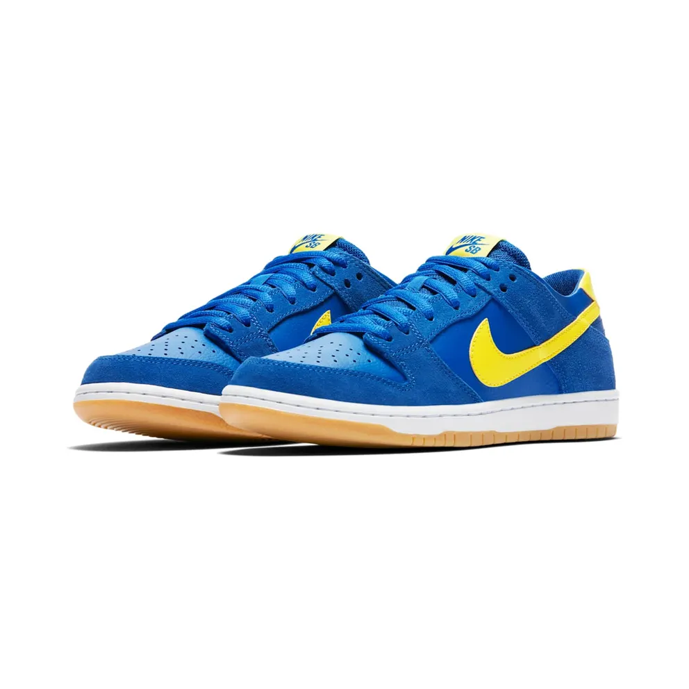 Nike SB Dunk Low Boca Jr Varsity Royal/Lightening-White (854866-471)